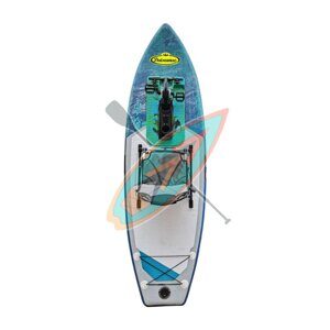 Сап-доска Sup Fish 12'6 Pedal Sup с педалями и сиденьем