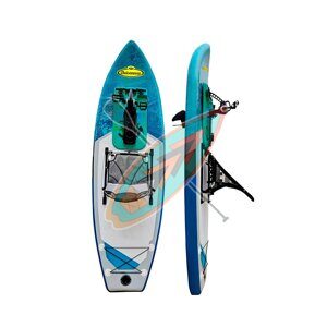 Сап-доска Sup Fish 12'6 Pedal Sup с педалями и сиденьем