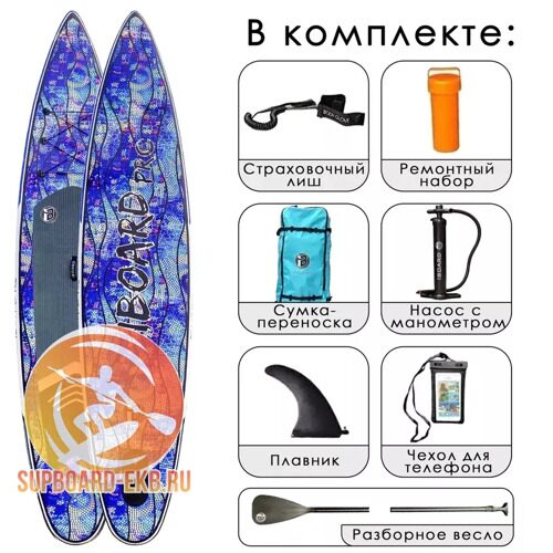 Туринговый сап iBoard Pro 12'6 Mosaic