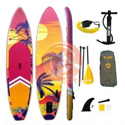 SUP доска для сёрфинга Aloha Yellow Palm Tree 11'0